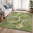 thumbnail image 1 of Addison Rugs Mayfield Premium Machine Washable Transitional Geometric Green Rectangle Rug, 10' x 14', 1 of 6