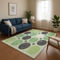 thumbnail image 1 of Addison Rugs Mayfield Premium Machine Washable Transitional Geometric Green Rectangle Rug, 10' x 14', 1 of 7