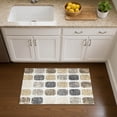 thumbnail image 1 of Addison Rugs Mayfield Premium Machine Washable Transitional Geometric Ivory Rectangle Rug, 1'8" x 2'6", 1 of 6