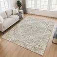 thumbnail image 1 of Addison Rugs Mayfield Premium Machine Washable Transitional Geometric Ivory Rectangle Rug, 10' x 14', 1 of 6