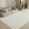 thumbnail image 1 of Addison Rugs Mayfield Premium Machine Washable Transitional Geometric Ivory Rectangle Rug, 3' x 5', 1 of 8