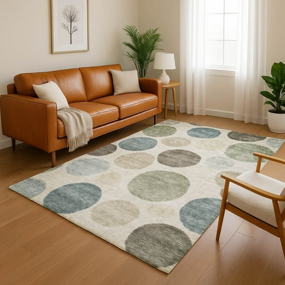 Addison Rugs Mayfield Premium Machine Washable Transitional Geometric Khaki Rectangle Rug, 3' X 5' Machine Washable Transitional Geometric Khaki Oversized Sherpa Throw Blanket