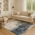 thumbnail image 1 of Addison Rugs Mayfield Premium Machine Washable Transitional Geometric Linen Rectangle Rug, 2'6" x 3'10", 1 of 7