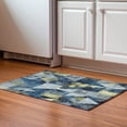 thumbnail image 1 of Addison Rugs Mayfield Premium Machine Washable Transitional Geometric Navy Rectangle Rug, 1'8" x 2'6", 1 of 6