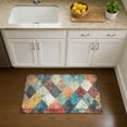 thumbnail image 1 of Addison Rugs Mayfield Premium Machine Washable Transitional Geometric Navy Rectangle Rug, 1'8" x 2'6", 1 of 6