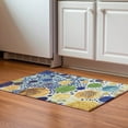thumbnail image 1 of Addison Rugs Mayfield Premium Machine Washable Transitional Geometric Navy Rectangle Rug, 1'8" x 2'6", 1 of 6