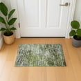thumbnail image 1 of Addison Rugs Mayfield Premium Machine Washable Transitional Geometric Olive Rectangle Rug, 1'8" x 2'6", 1 of 6
