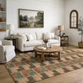 thumbnail image 1 of Addison Rugs Mayfield Premium Machine Washable Transitional Geometric Paprika Rectangle Rug, 10' x 14', 1 of 6