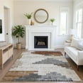 thumbnail image 1 of Addison Rugs Mayfield Premium Machine Washable Transitional Geometric Paprika Rectangle Rug, 10' x 14', 1 of 7