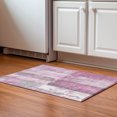thumbnail image 1 of Addison Rugs Mayfield Premium Machine Washable Transitional Geometric Pink Rectangle Rug, 1'8" x 2'6", 1 of 6