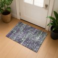thumbnail image 1 of Addison Rugs Mayfield Premium Machine Washable Transitional Geometric Purple Rectangle Rug, 1'8" x 2'6", 1 of 6