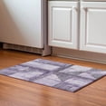 thumbnail image 1 of Addison Rugs Mayfield Premium Machine Washable Transitional Geometric Purple Rectangle Rug, 1'8" x 2'6", 1 of 6