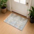 thumbnail image 1 of Addison Rugs Mayfield Premium Machine Washable Transitional Geometric Putty Rectangle Rug, 1'8" x 2'6", 1 of 6
