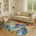 thumbnail image 1 of Addison Rugs Mayfield Premium Machine Washable Transitional Geometric Putty Rectangle Rug, 10' x 14', 1 of 7