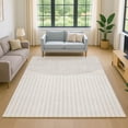 thumbnail image 1 of Addison Rugs Mayfield Premium Machine Washable Transitional Geometric Putty Rectangle Rug, 10' x 14', 1 of 6