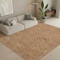 thumbnail image 1 of Addison Rugs Mayfield Premium Machine Washable Transitional Geometric Rust Rectangle Rug, 3' x 5', 1 of 8