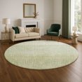 thumbnail image 1 of Addison Rugs Mayfield Premium Machine Washable Transitional Geometric Sage Round Rug, 8' x 8', 1 of 6
