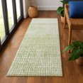 thumbnail image 1 of Addison Rugs Mayfield Premium Machine Washable Transitional Geometric Sage Runner Rug, 2'3" x 7'6", 1 of 6