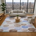 thumbnail image 1 of Addison Rugs Mayfield Premium Machine Washable Transitional Geometric Sky Rectangle Rug, 5' x 7'6", 1 of 7