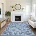 thumbnail image 1 of Addison Rugs Mayfield Premium Machine Washable Transitional Geometric Sky Rectangle Rug, 5' x 7'6", 1 of 7