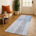thumbnail image 1 of Addison Rugs Mayfield Premium Machine Washable Transitional Geometric Sky Runner Rug, 2'3" x 7'6", 1 of 6