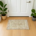 thumbnail image 1 of Addison Rugs Mayfield Premium Machine Washable Transitional Geometric Tan Rectangle Rug, 1'8" x 2'6", 1 of 6
