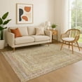 thumbnail image 1 of Addison Rugs Mayfield Premium Machine Washable Transitional Geometric Tan Rectangle Rug, 2'6" x 3'10", 1 of 7