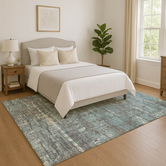 Addison Rugs Mayfield Premium Machine Washable Transitional Geometric Taupe Rectangle Rug, 10' x 14'