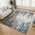thumbnail image 1 of Addison Rugs Mayfield Premium Machine Washable Transitional Geometric Taupe Rectangle Rug, 10' x 14', 1 of 6