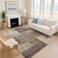 thumbnail image 1 of Addison Rugs Mayfield Premium Machine Washable Transitional Geometric Taupe Rectangle Rug, 9' x 12', 1 of 6