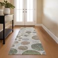 thumbnail image 1 of Addison Rugs Mayfield Premium Machine Washable Transitional Geometric Taupe Runner Rug, 2'3" x 7'6", 1 of 6