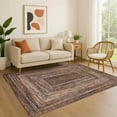 thumbnail image 1 of Addison Rugs Mayfield Premium Machine Washable Transitional Geometric Terracotta Rectangle Rug, 2'6" x 3'10", 1 of 7