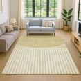 thumbnail image 1 of Addison Rugs Mayfield Premium Machine Washable Transitional Geometric Wheat Rectangle Rug, 5' x 7'6", 1 of 6