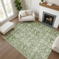 thumbnail image 1 of Addison Rugs Mayfield Premium Machine Washable Transitional Global Aloe Rectangle Rug, 3' x 5', 1 of 7