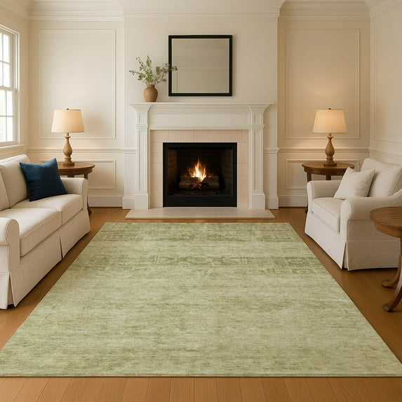 Addison Rugs Mayfield Premium Machine Washable Transitional Global Aloe Rectangle Rug, 5' X 7'6" Machine Washable Transitional Global Aloe Oversized Sherpa Throw Blanket