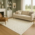 thumbnail image 1 of Addison Rugs Mayfield Premium Machine Washable Transitional Holiday Beige Rectangle Rug, 3' x 5', 1 of 7