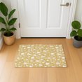 thumbnail image 1 of Addison Rugs Mayfield Premium Machine Washable Transitional Holiday Gold Rectangle Rug, 1'8" x 2'6", 1 of 6