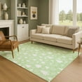 thumbnail image 1 of Addison Rugs Mayfield Premium Machine Washable Transitional Holiday Mint Rectangle Rug, 9' x 12', 1 of 7