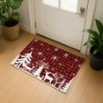 thumbnail image 1 of Addison Rugs Mayfield Premium Machine Washable Transitional Holiday Red Rectangle Rug, 1'8" x 2'6", 1 of 6