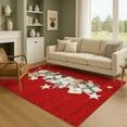 thumbnail image 1 of Addison Rugs Mayfield Premium Machine Washable Transitional Holiday Red Rectangle Rug, 10' x 14', 1 of 7