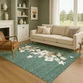 thumbnail image 1 of Addison Rugs Mayfield Premium Machine Washable Transitional Holiday Seafoam Rectangle Rug, 10' x 14', 1 of 7