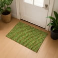 thumbnail image 1 of Addison Rugs Mayfield Premium Machine Washable Transitional Holiday Stripe Fern Rectangle Rug, 1'8" x 2'6", 1 of 6