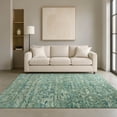 thumbnail image 1 of Addison Rugs Mayfield Premium Machine Washable Transitional Ikat Teal Rectangle Rug, 10' x 14', 1 of 6