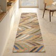 thumbnail image 1 of Addison Rugs Mayfield Premium Machine Washable Transitional Mid-century Modern Copper Runner Rug, 2'3" x 7'6", 1 of 8