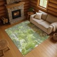thumbnail image 1 of Addison Rugs Mayfield Premium Machine Washable Transitional Modern Aloe Rectangle Rug, 5' x 7'6", 1 of 7