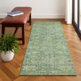 thumbnail image 1 of Addison Rugs Mayfield Premium Machine Washable Transitional Modern Aloe Runner Rug, 2'3" x 7'6", 1 of 6