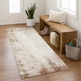 thumbnail image 1 of Addison Rugs Mayfield Premium Machine Washable Transitional Modern Beige Runner Rug, 2'3" x 7'6", 1 of 6