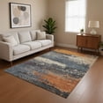 thumbnail image 1 of Addison Rugs Mayfield Premium Machine Washable Transitional Modern Blue Rectangle Rug, 2'6" x 3'10", 1 of 7