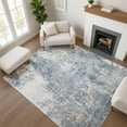 thumbnail image 1 of Addison Rugs Mayfield Premium Machine Washable Transitional Modern Blue Rectangle Rug, 5' x 7'6", 1 of 7