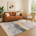 thumbnail image 1 of Addison Rugs Mayfield Premium Machine Washable Transitional Modern Blush Rectangle Rug, 3' x 5', 1 of 7